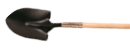 Round Scoop Shovel
